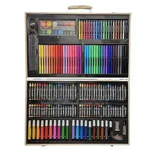 Kitchen Bloom Color Kit Art Set for Kids, 145 Pieces Drawing Kit with 
