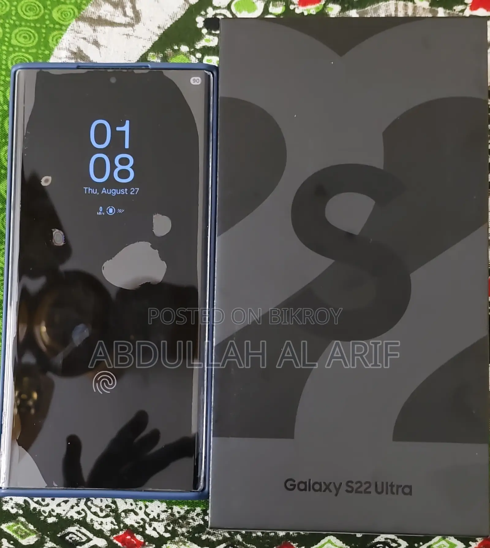 Samsung Galaxy S22 Ultra 256 GB Black