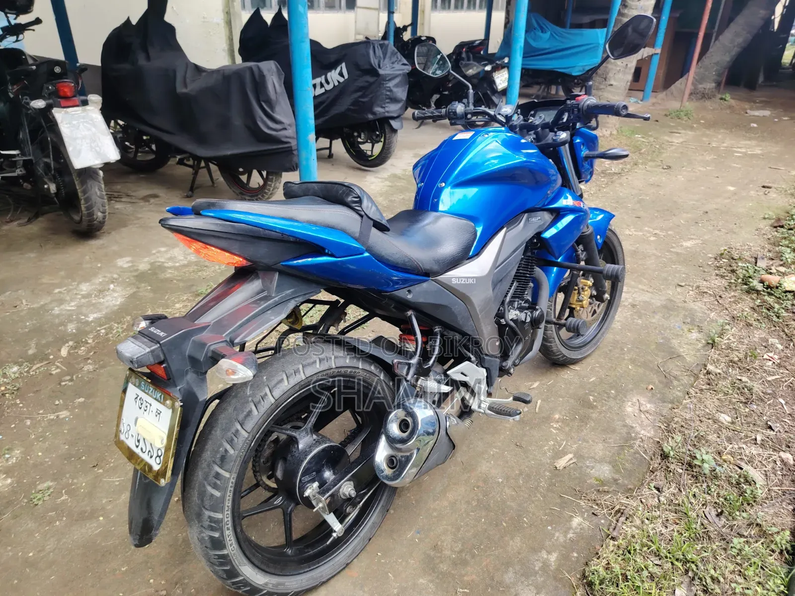 Suzuki Gixxer 2023 Blue