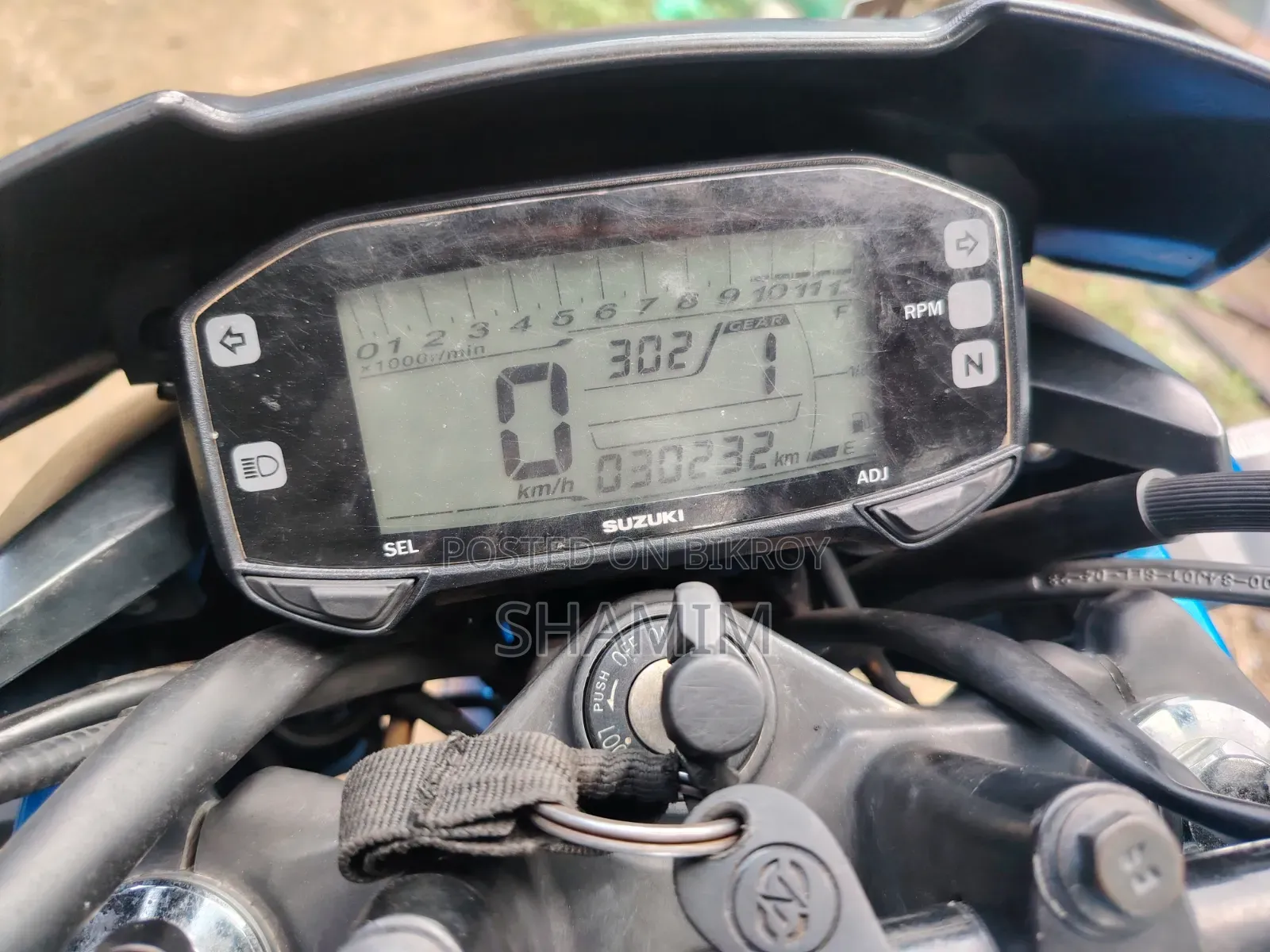 Suzuki Gixxer 2023 Blue