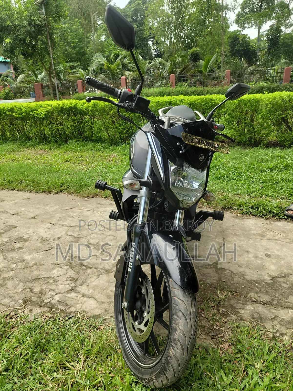 New Yamaha FZS V2 2024 Black