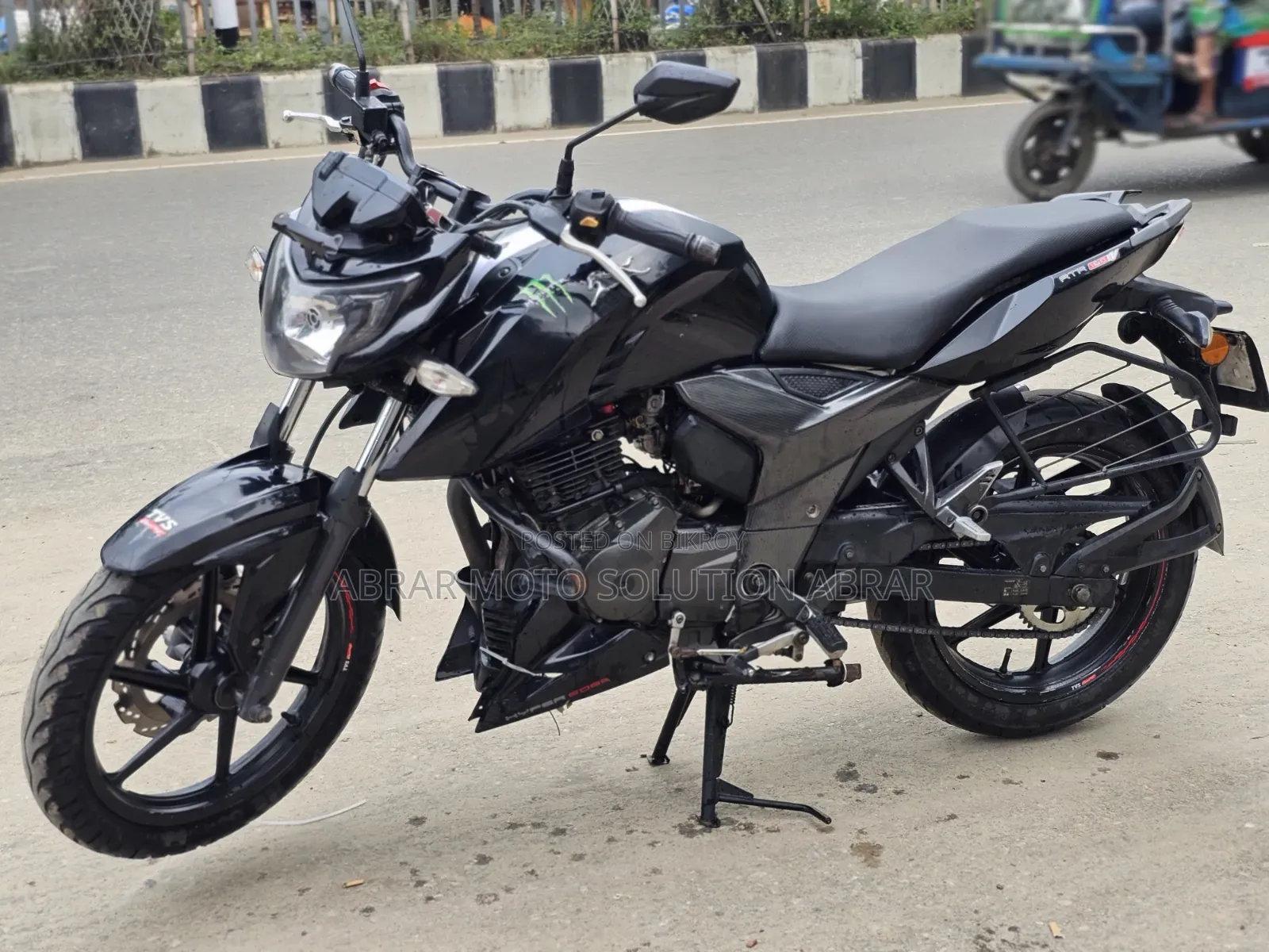 TVS Apache 160 4V 2019 Black