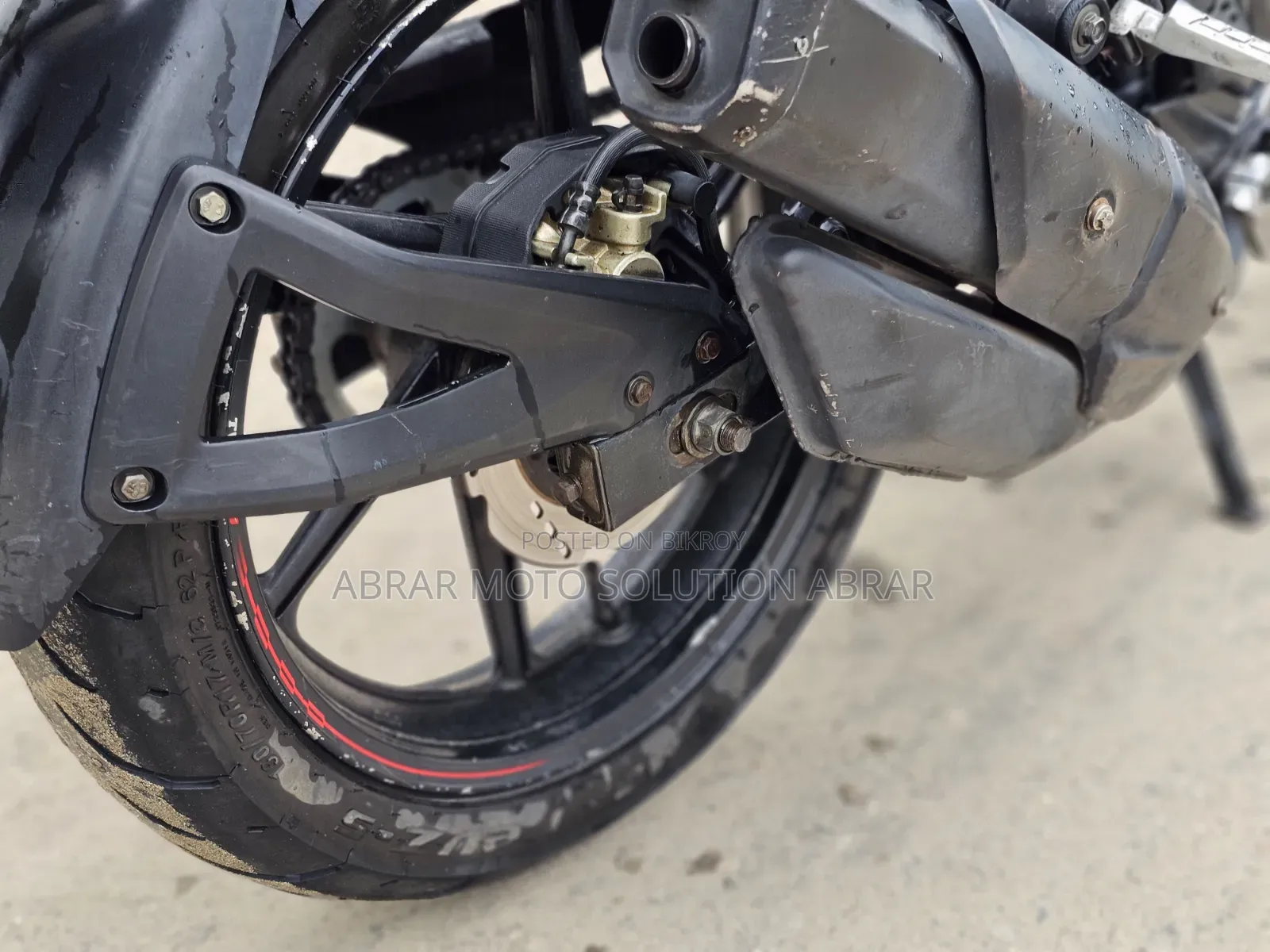 TVS Apache 160 4V 2019 Black