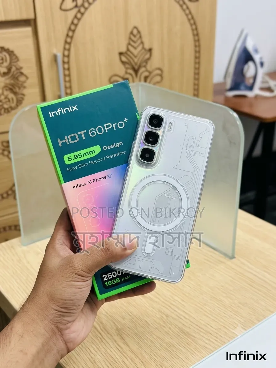 Infinix Hot 60 Pro+ 256 GB White