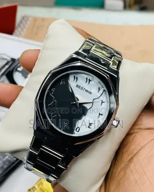 Premium Arabic Dial Stylish Wrist Watch – New Metallic Edition