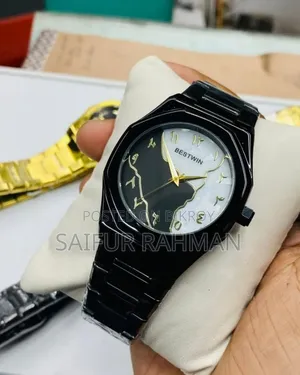 Premium Arabic Dial Stylish Wrist Watch – New Metallic Edition