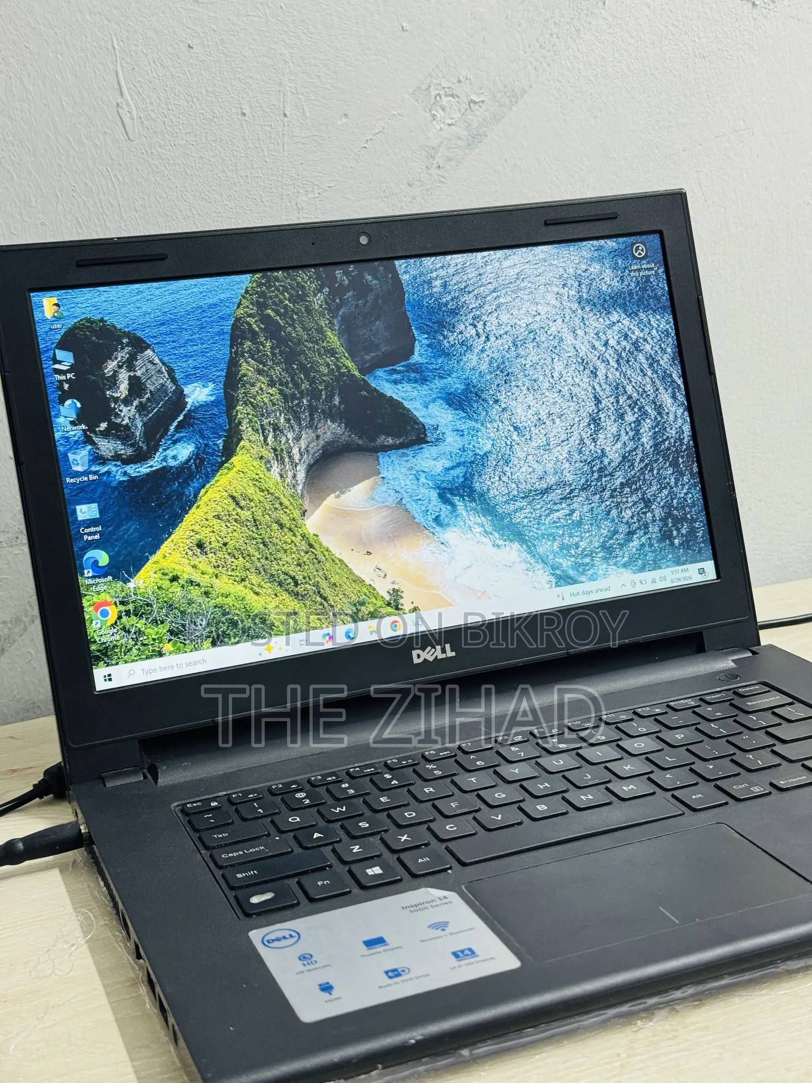 Laptop Dell 4GB Intel Core i3 HDD 500GB
