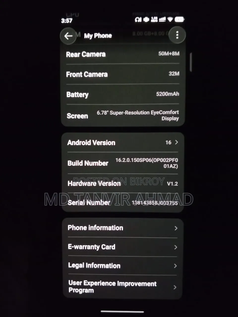 Infinix Note 50 Pro 4G 256 GB