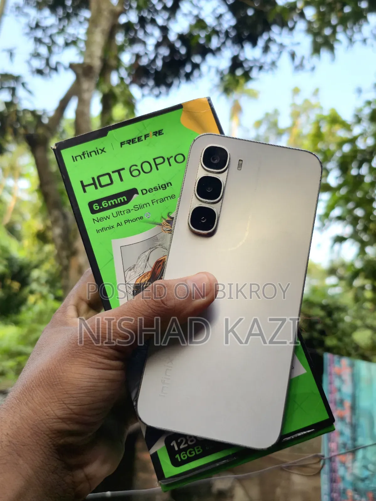Infinix Hot 60 Pro 256 GB White