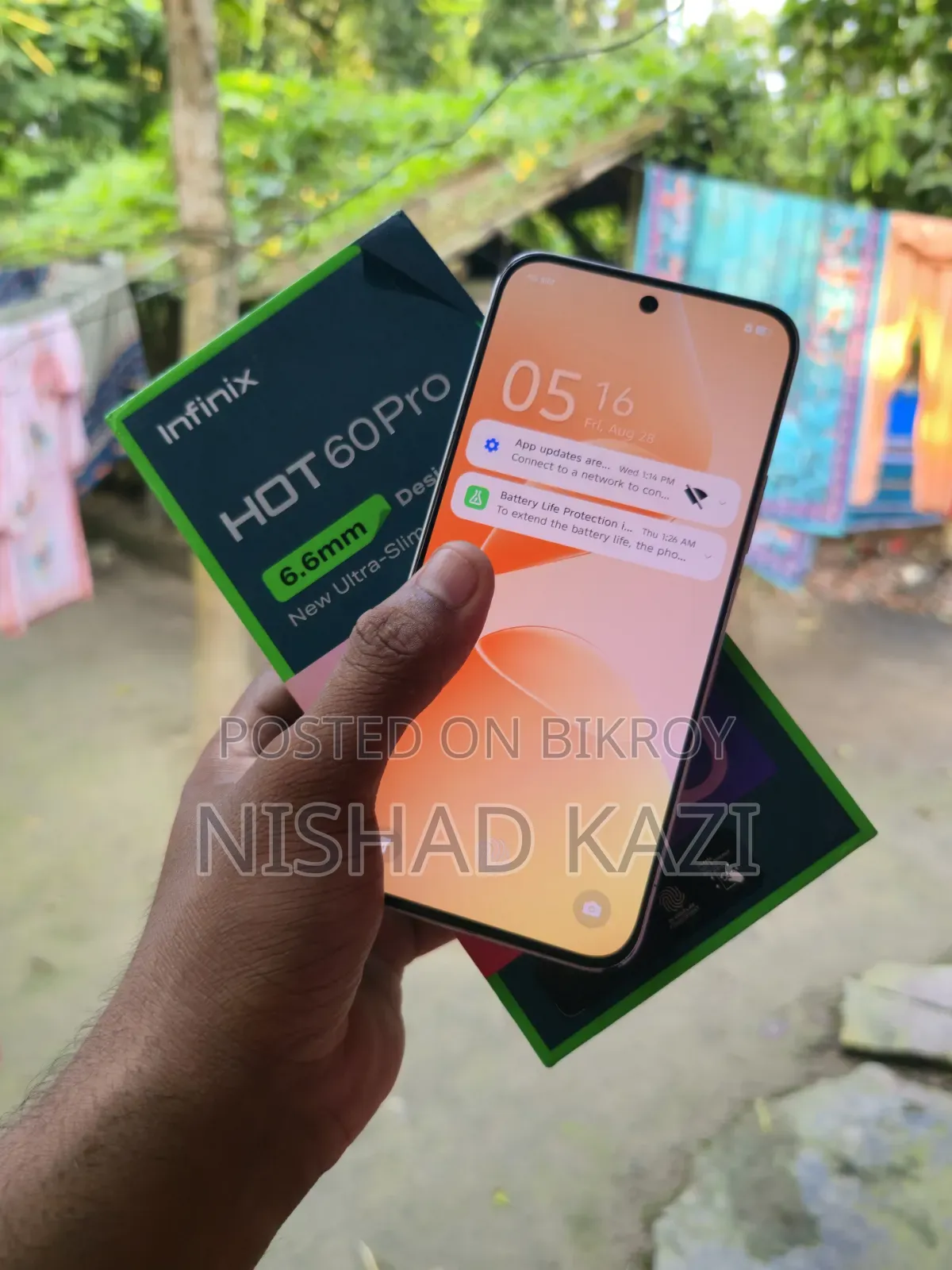 Infinix Hot 60 Pro 256 GB White