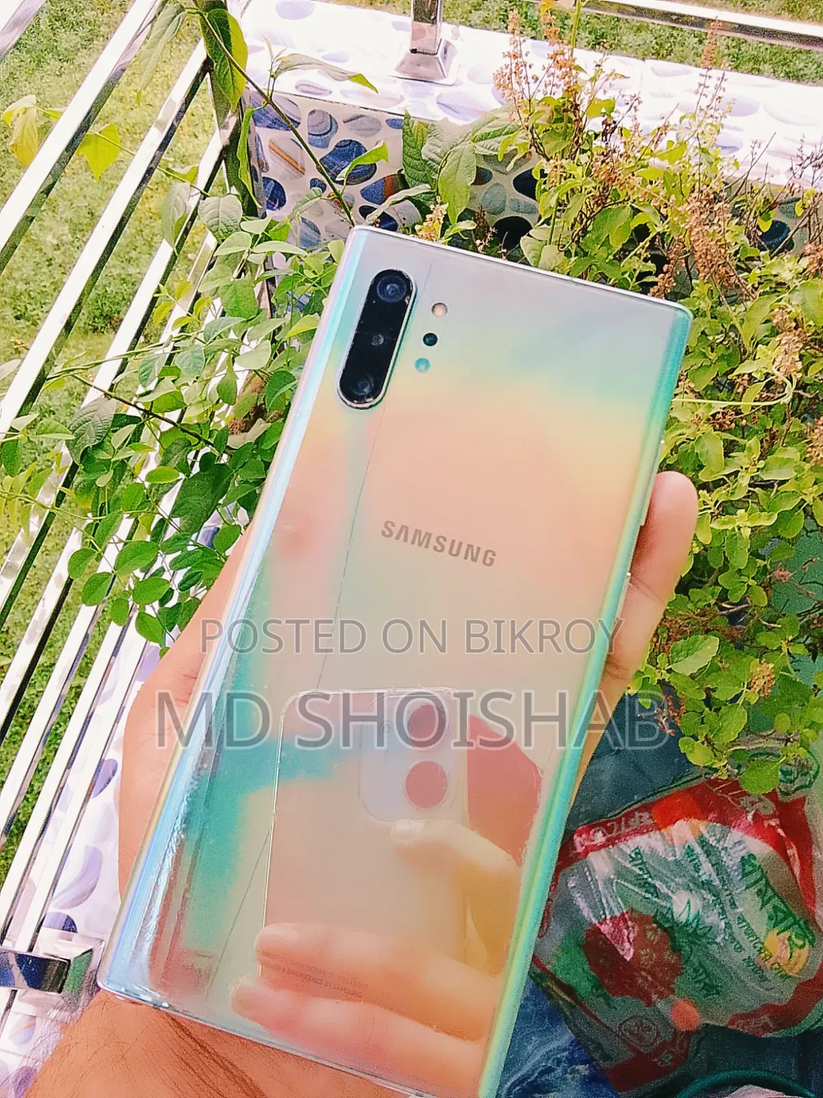 স্যামসাং গ্যালাক্সি নোট ১০ প্লাস ২৫৬ জিবি ব্লু