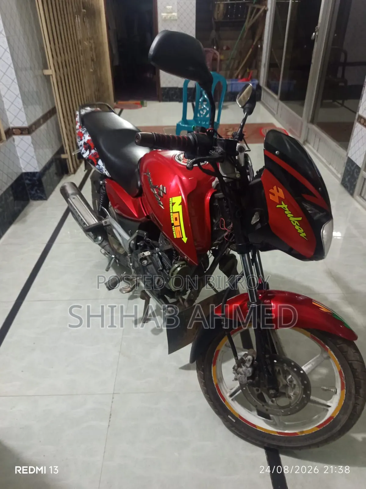 Bajaj Pulsar 150 2011 Red
