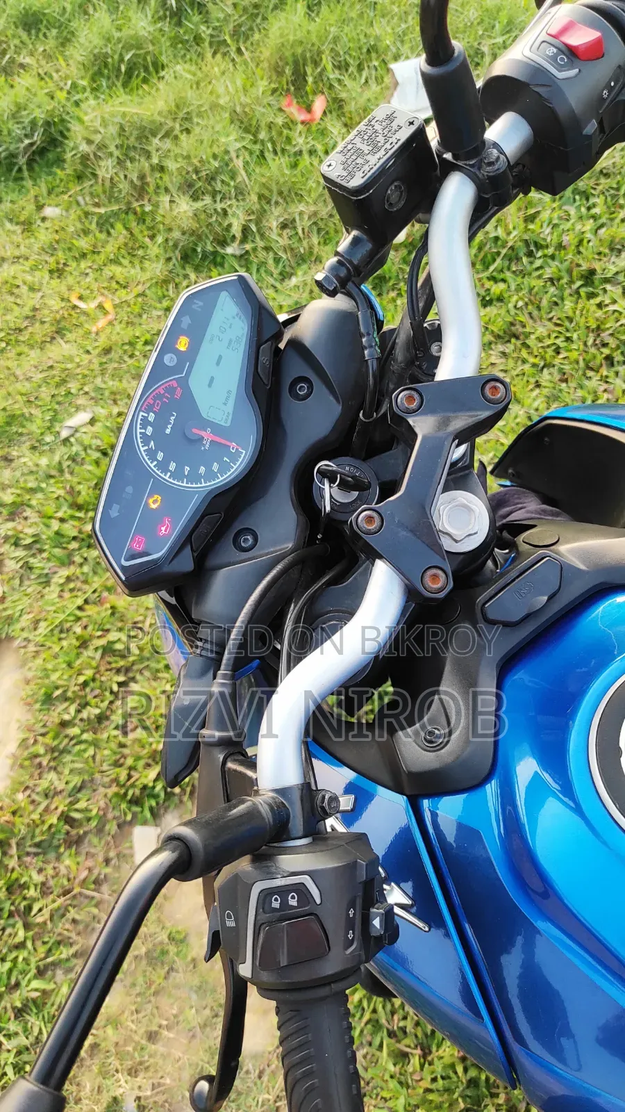 Bajaj Pulsar N250 2023 Blue