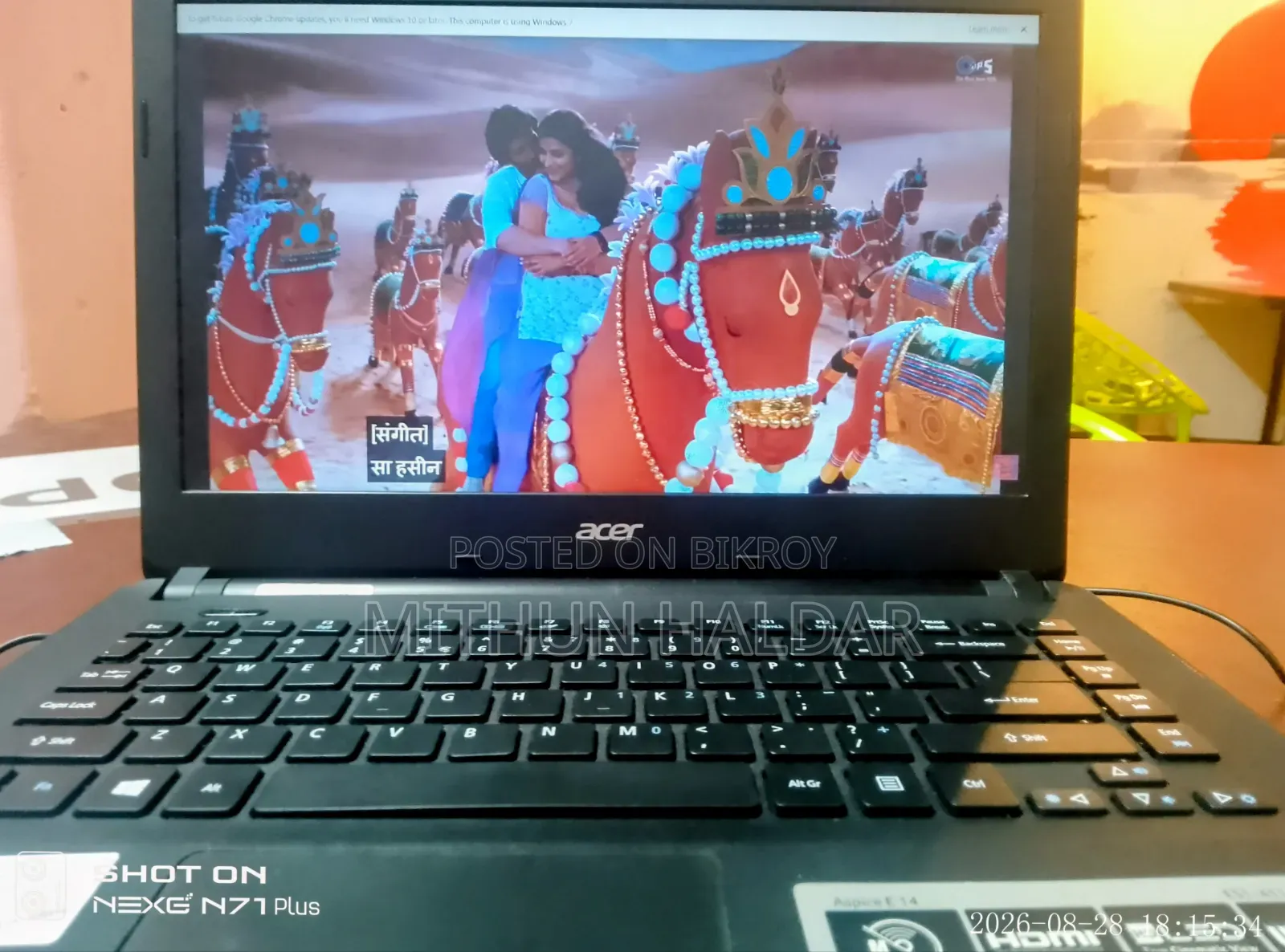 Laptop Acer Aspire 5 4GB Intel Core i3 HDD 512GB