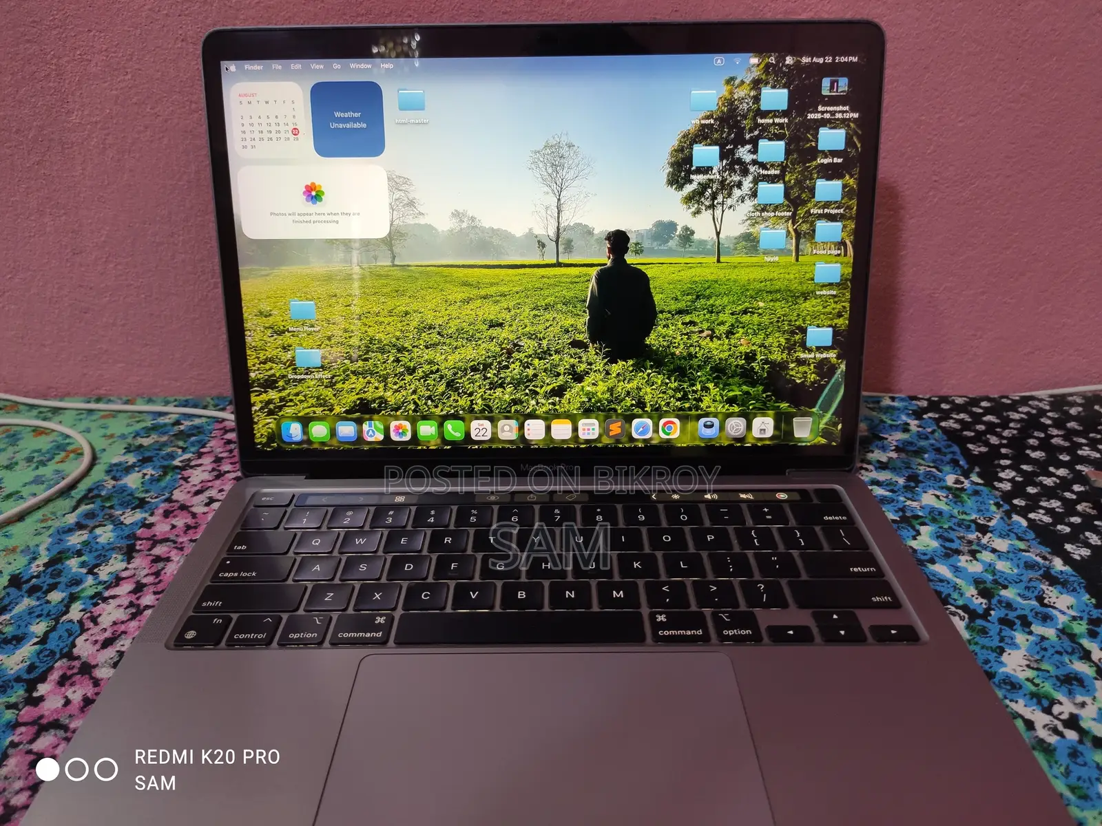 Laptop Apple MacBook Pro 2020 M1 8GB Apple M1 SSD 256GB