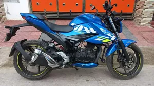 New Suzuki Gixxer 2023 Blue