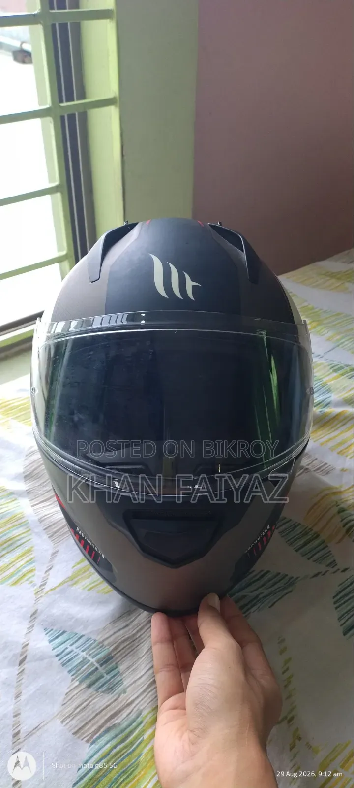 MT Stinger Helmet for Sale (Size: M, Fresh Condition)