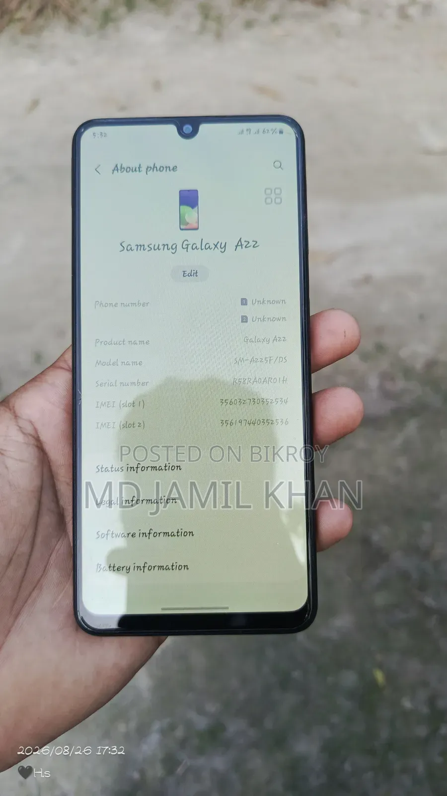 Samsung Galaxy A22 128 GB Black