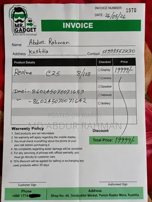 Realme C75 128 GB Black