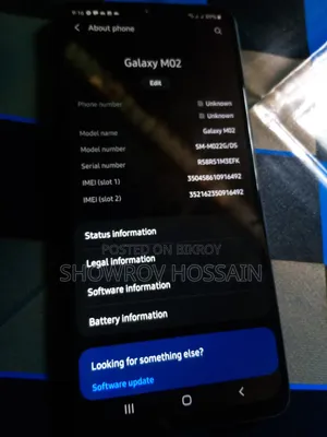 Samsung Galaxy M02 32 GB Blue