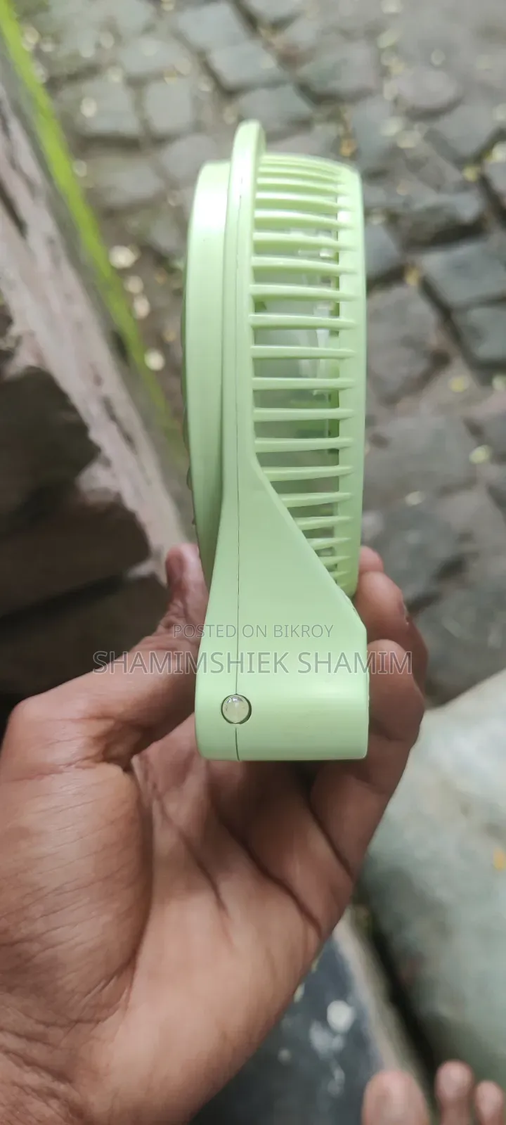 পোর্টেবলে রিচার্জবলে ফ্যান