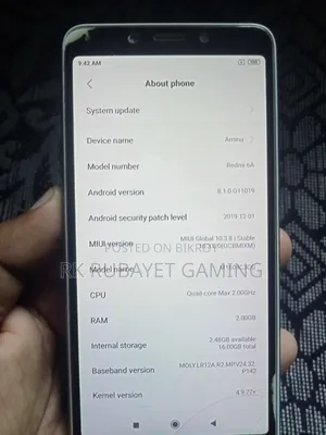 Xiaomi Redmi 6A 32 GB Blue