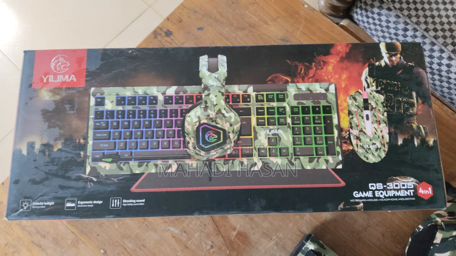 YILIMA QS-300S Game Equipment 4 in 1