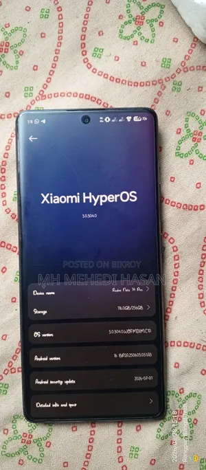 Xiaomi Redmi Note 14 Pro 256 GB Black