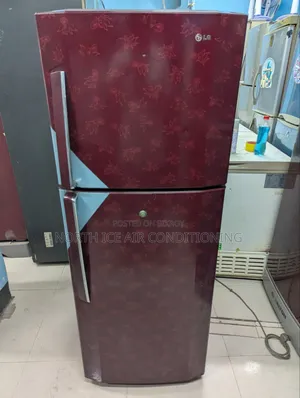 LG Red Colour Non Frost Fridge 225 Ltr.