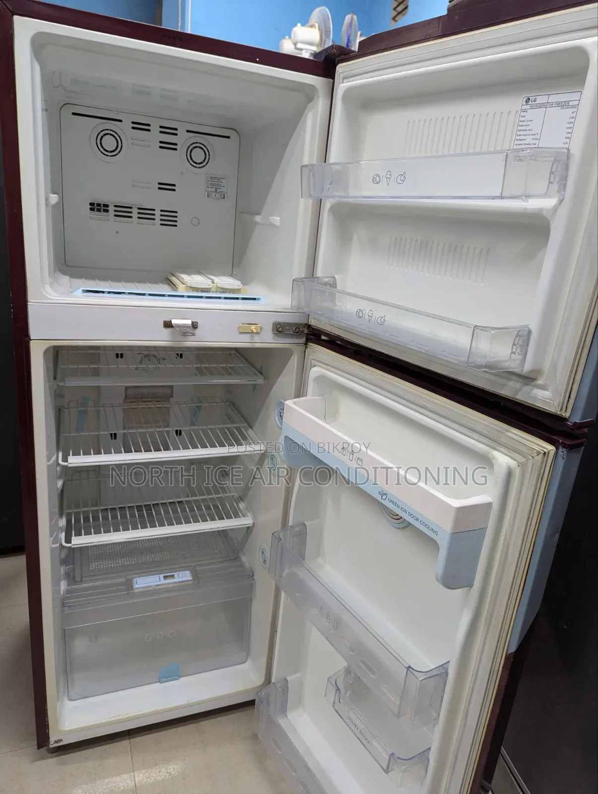 LG Red Colour Non Frost Fridge 225 Ltr.