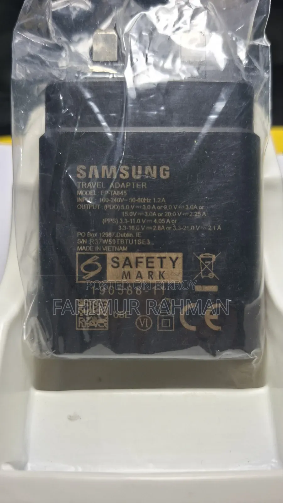 Sansung Orginal 45 Watt Types-C Charger