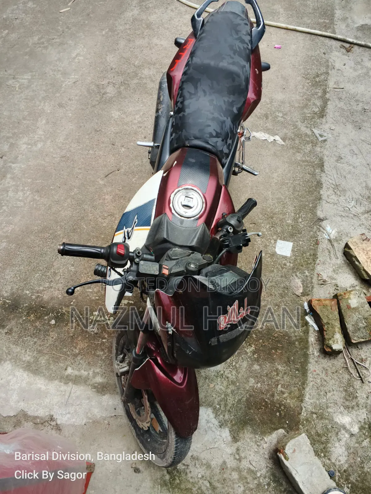 TVS Apache 180 RTR 2019 White