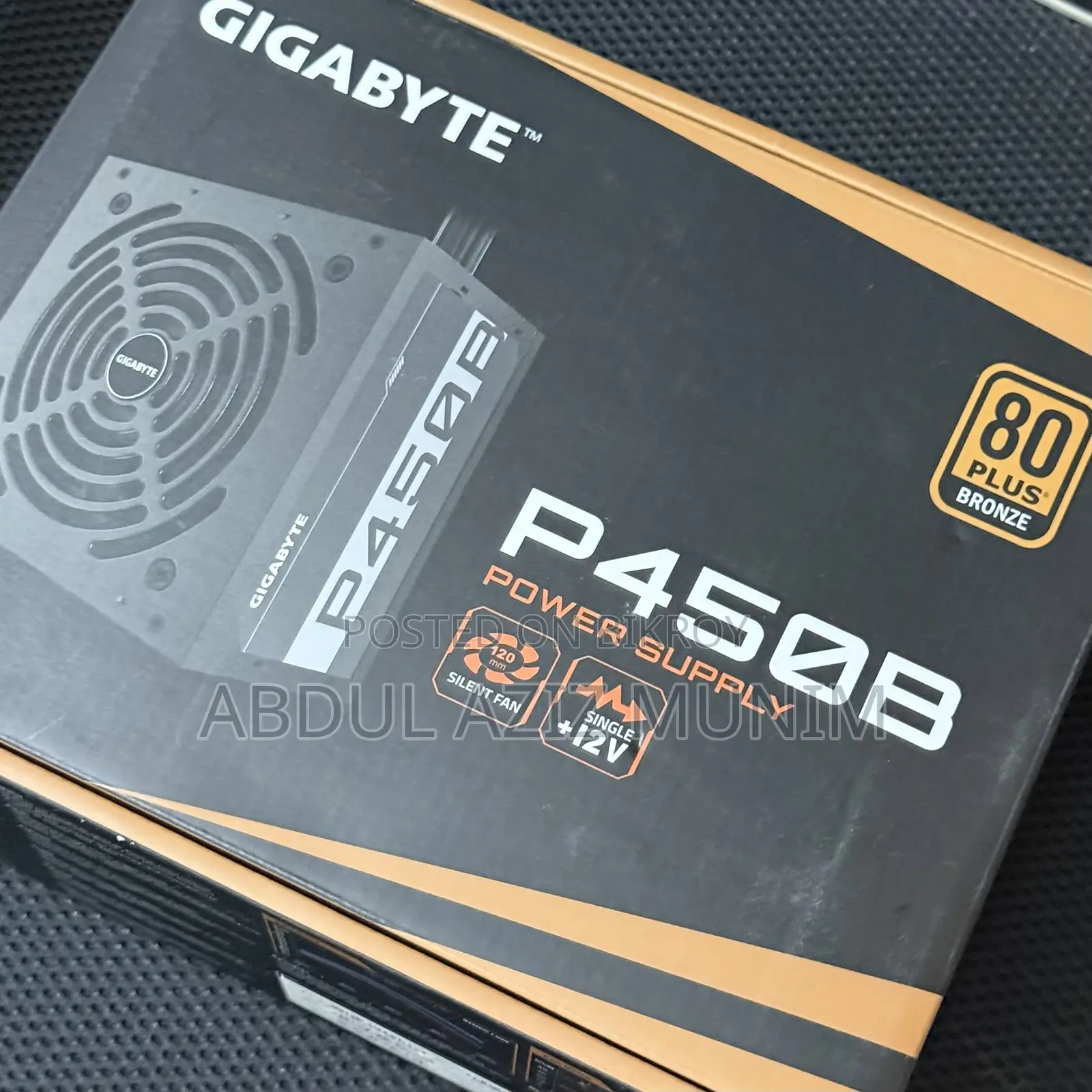 Gigabyte P450B 450W 80 Plus Bronze Certified Power Supply