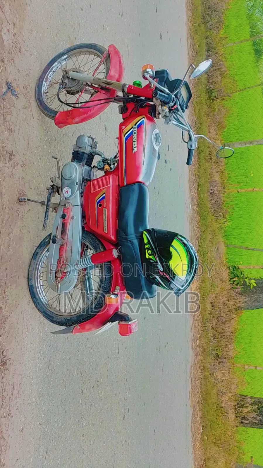 Honda CB 1990 Red