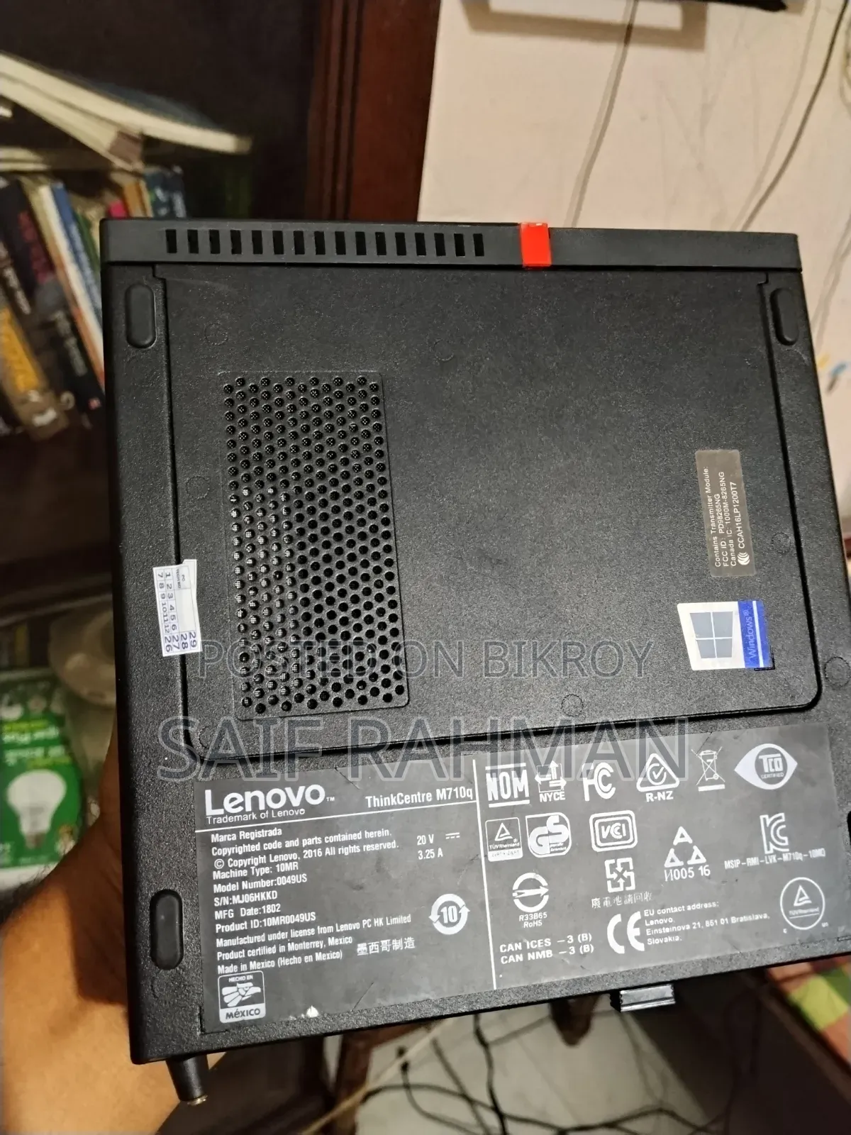 Desktop Computer Lenovo ThinkCentre M710 8GB Intel Core i5 SSD 256GB