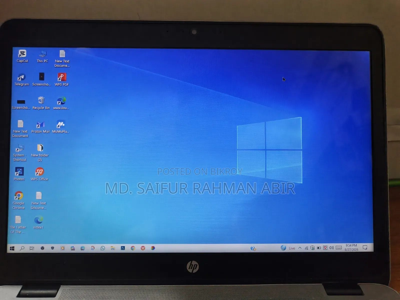 Laptop HP EliteBook 840 G3 8GB Intel Core I5 SSD 256GB