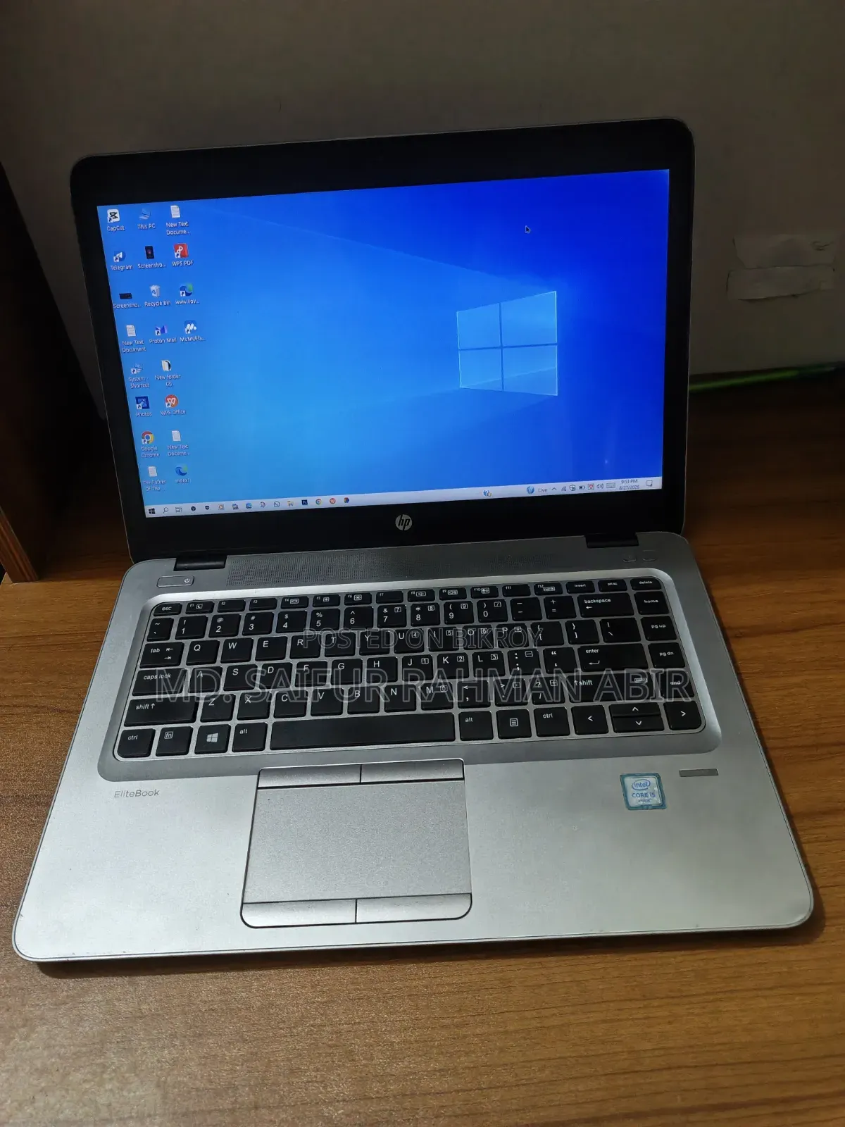 Laptop HP EliteBook 840 G3 8GB Intel Core I5 SSD 256GB