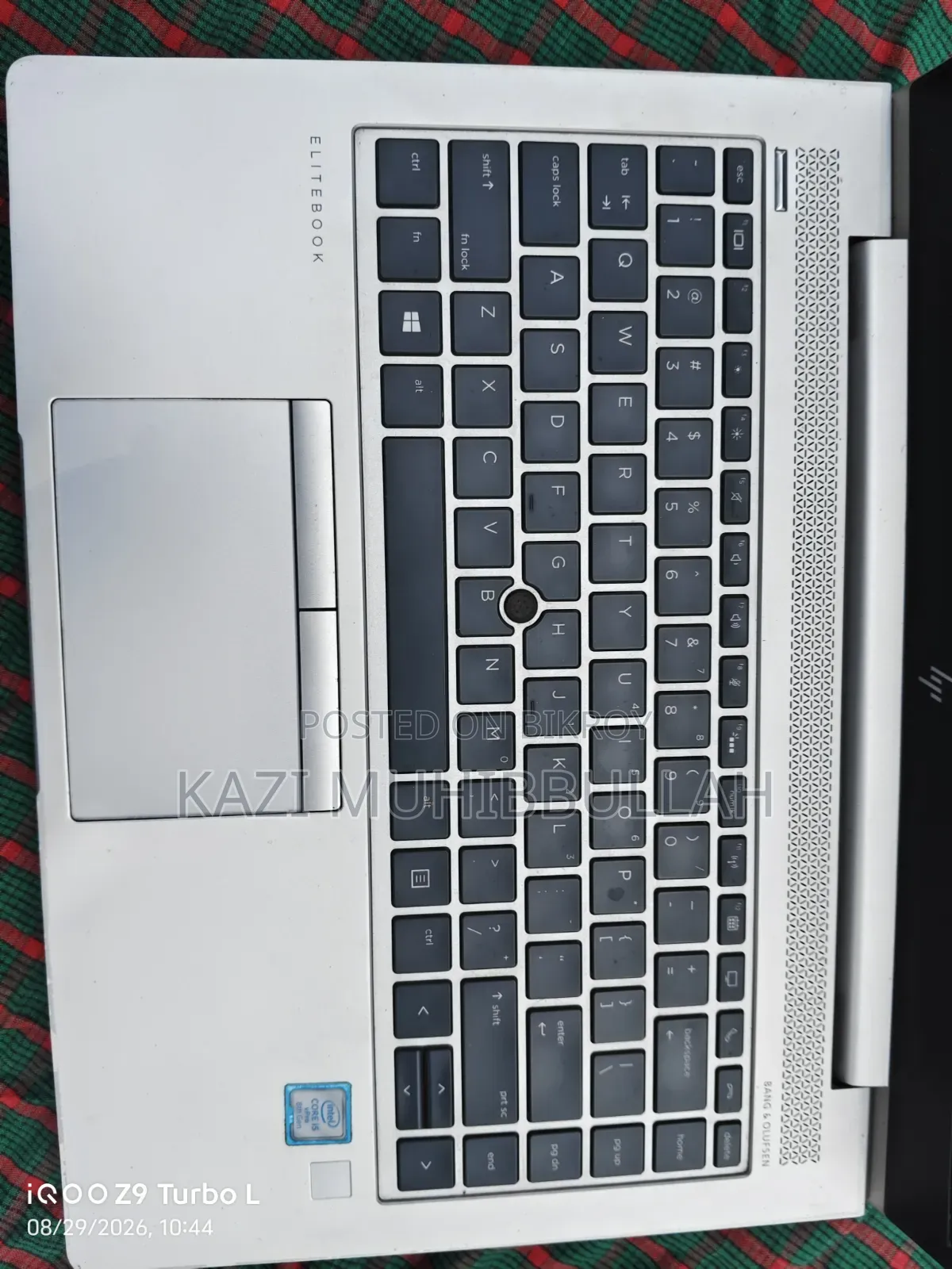 Laptop HP EliteBook 840 G5 8GB Intel Core i5 SSD 256GB