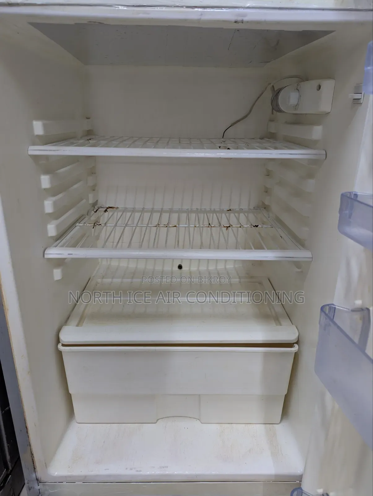 Walton Red Colour Frost Fridge  341 Ltr.