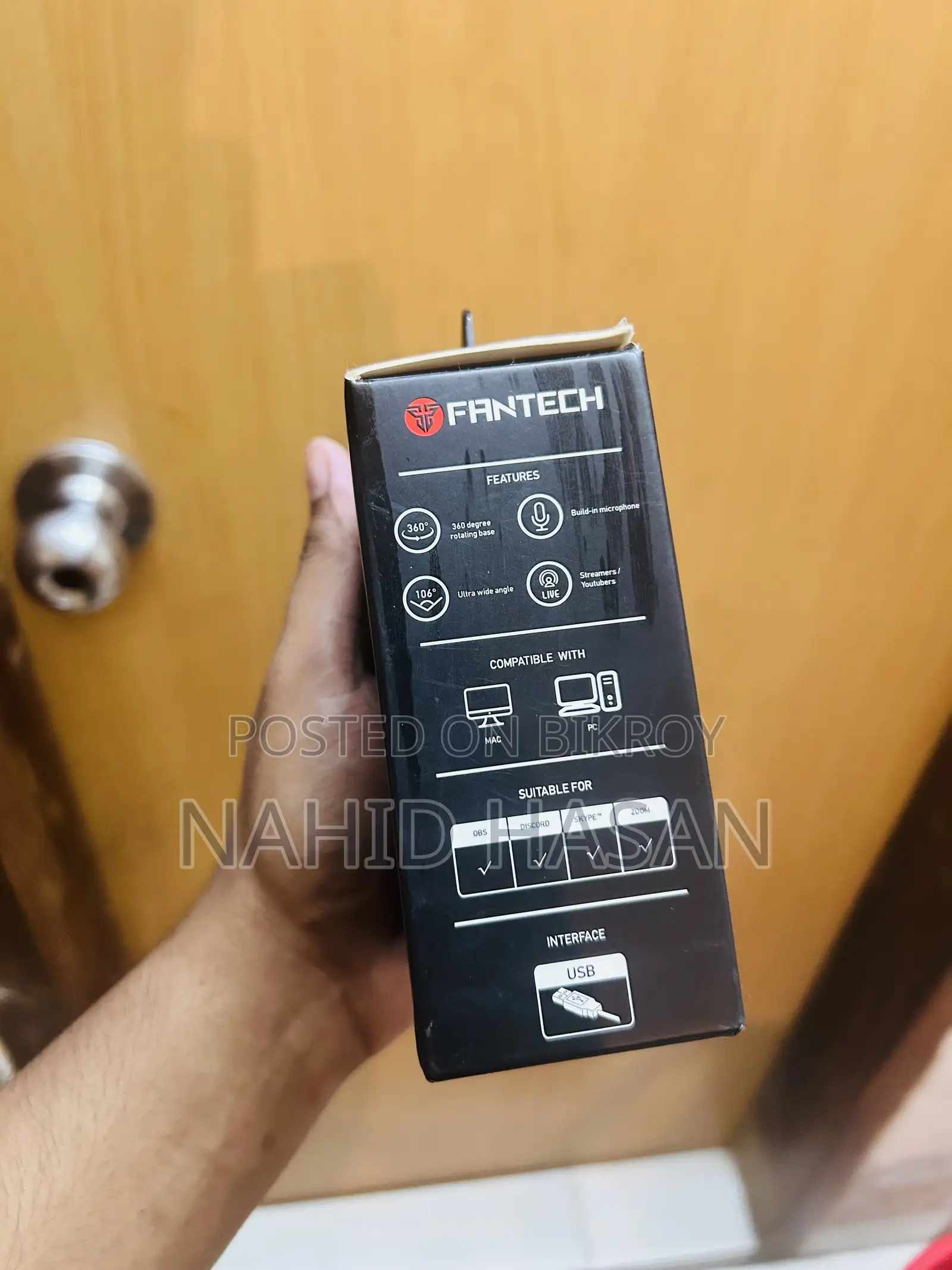 Fantech Luminous C30 2K Quad HD (4MP) Webcam