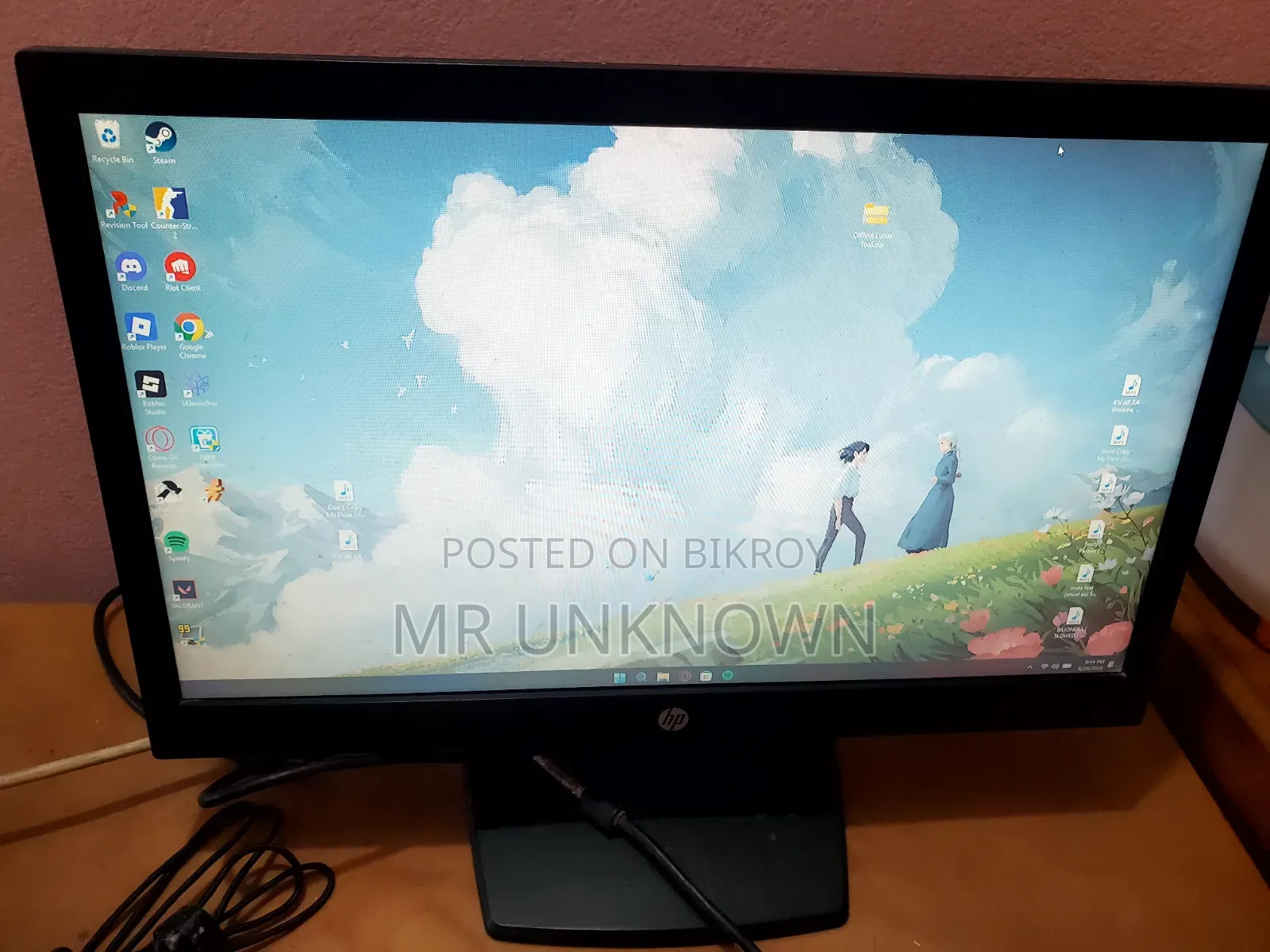 HP Monitor 19.5inch High Quality HD Monitor