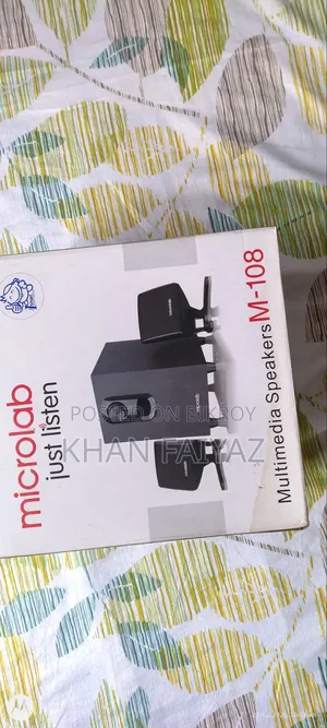 Like New Microlab M-108 2.1 Speaker (Box Included)