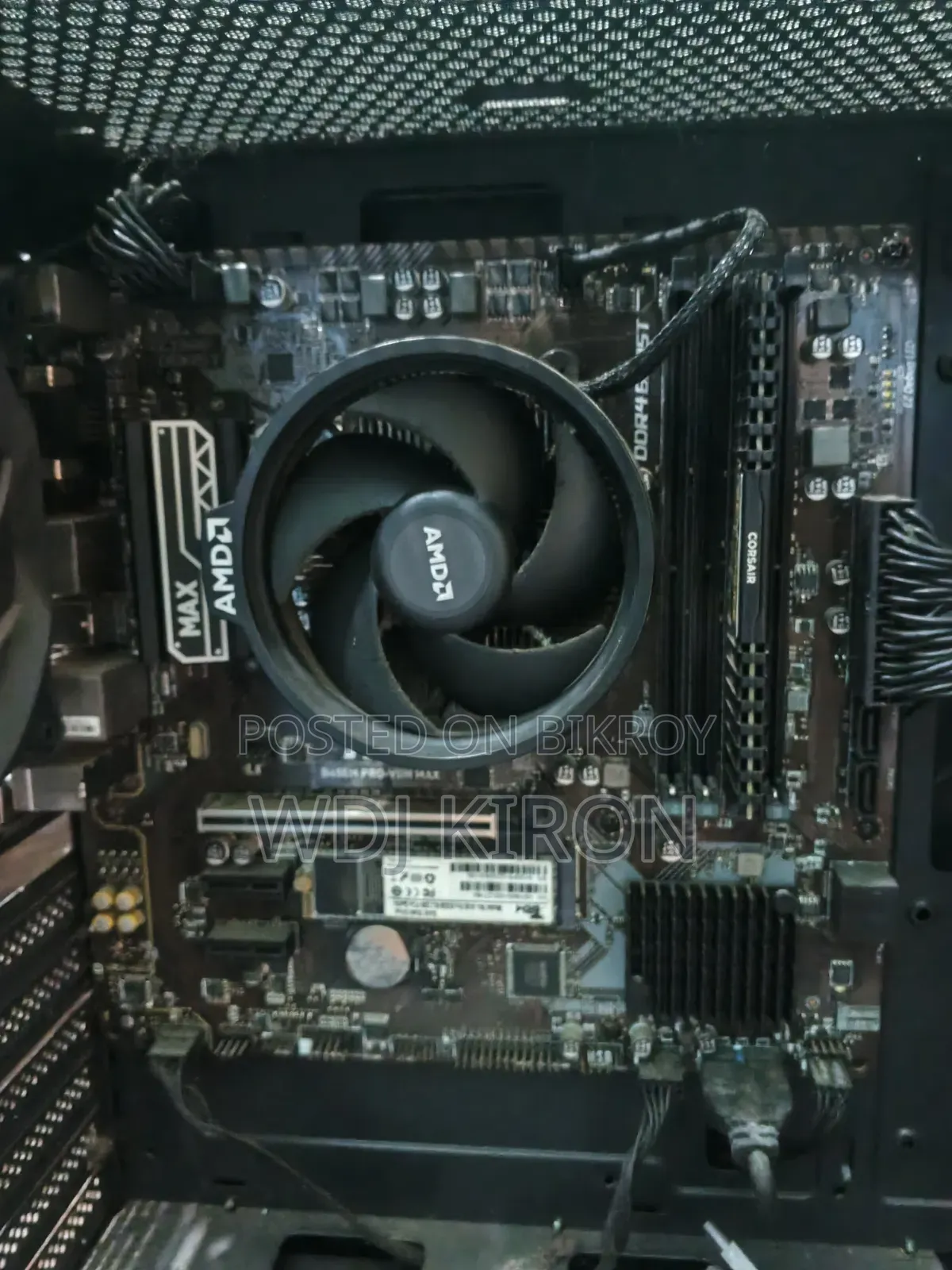Desktop Computer MSI 8GB AMD Ryzen 5 SSD 512GB
