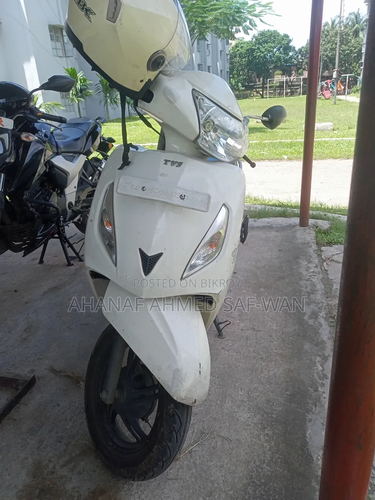 TVS Jupiter 2020 White