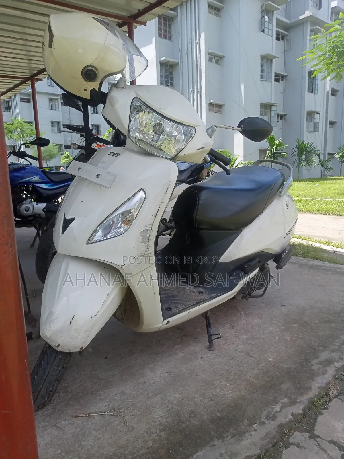 TVS Jupiter 2020 White