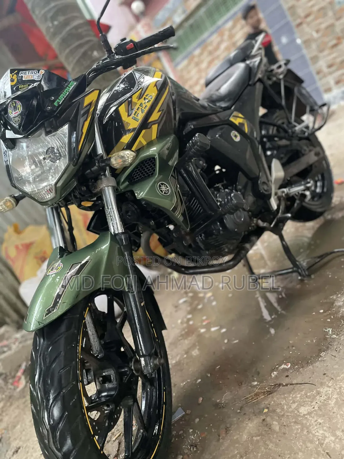 Yamaha FZS V2 2021 Green