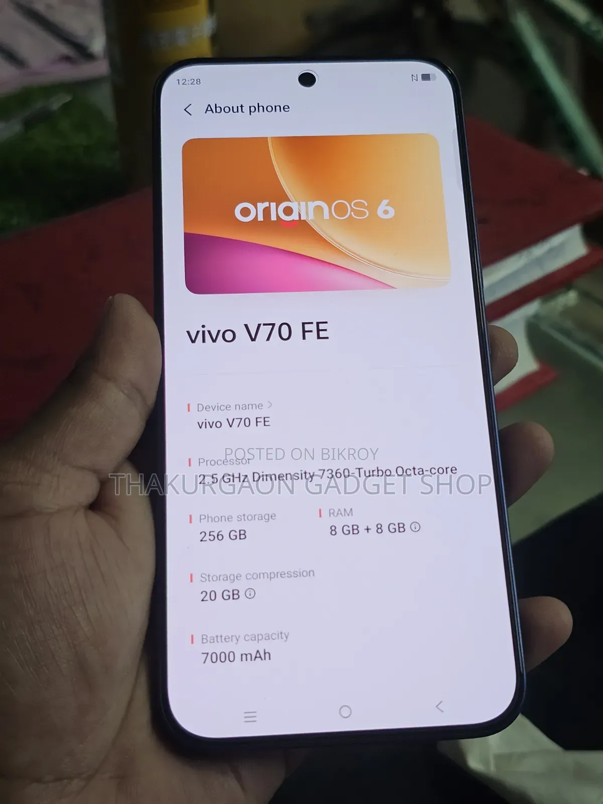 Vivo 256 GB Blue
