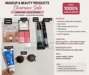 Makeup & Beauty Products Clearance Sale – Lightly Used
