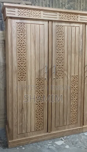 Stock Clearing Offer. Two-Part Chittagong Teak Wood Almirah