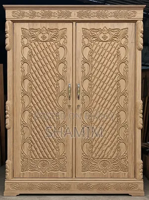 Stock Clearing Offer. Two-Part Chittagong Teak Wood Almirah